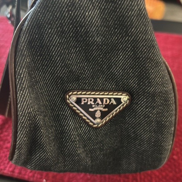 Prada Jean, denim shoulder bag - Picture 5 of 5